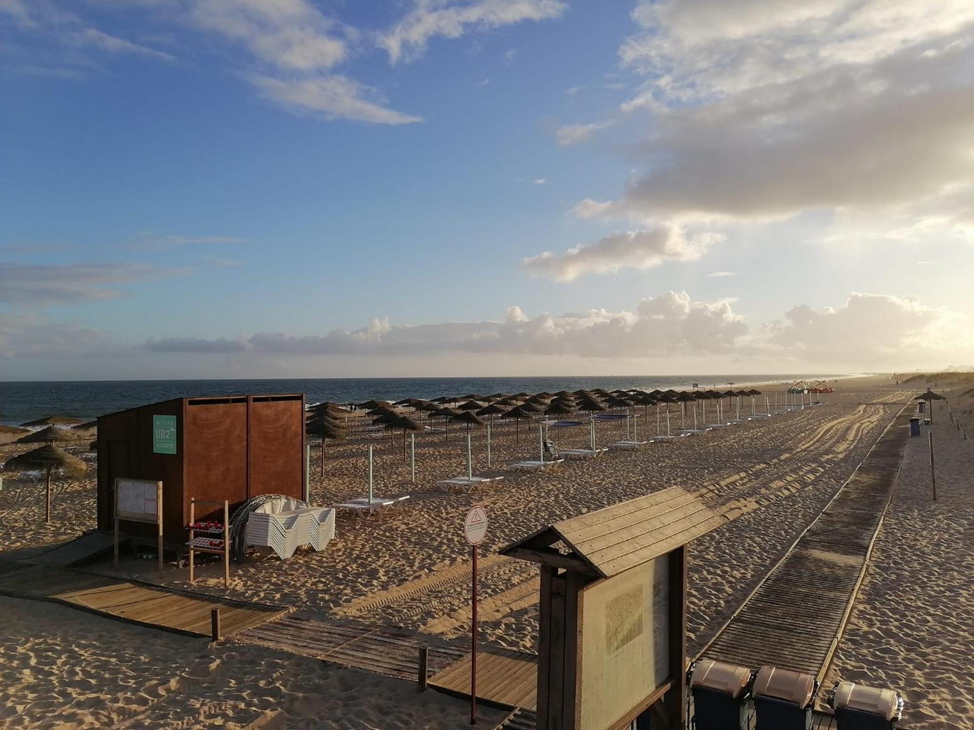 Casa Vila Rosa - T1 Altura Beach Exterior foto
